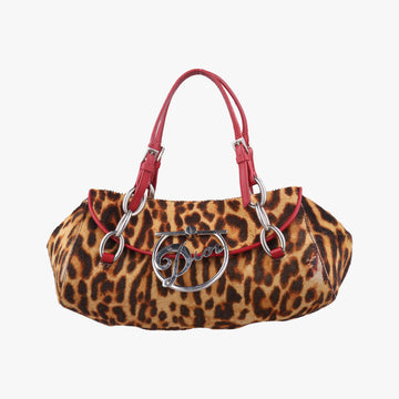 Animal LeopardMulticolourponyhair 03BM-0074アニマル レオパードマルチカラーハラコ03BM-0074