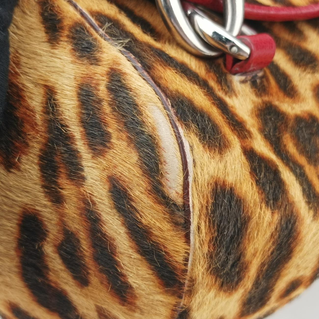 Animal LeopardMulticolourponyhair 03BM-0074アニマル レオパードマルチカラーハラコ03BM-0074