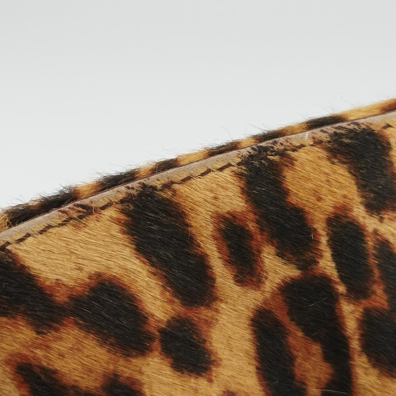 Animal LeopardMulticolourponyhair 03BM-0074アニマル レオパードマルチカラーハラコ03BM-0074