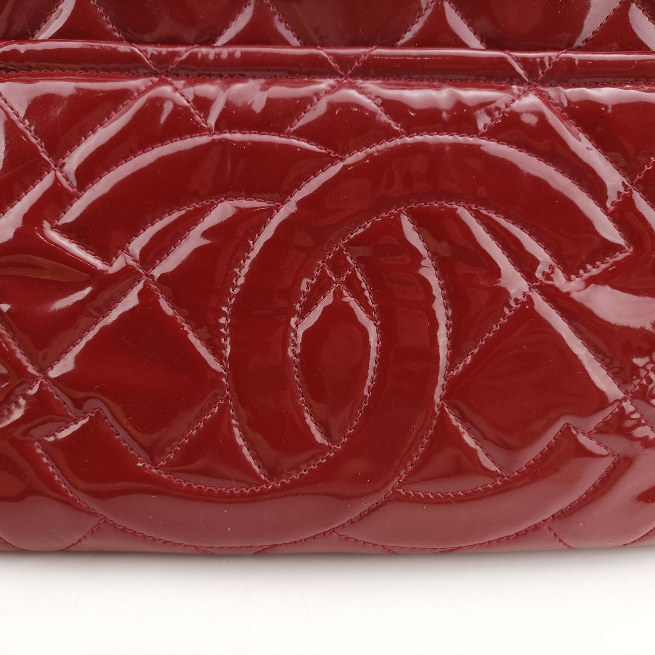 Timeless CC ShoppingRedPatentA6729017108113タイムレス ココマーク ショッピングレッドパテントA6729017108113