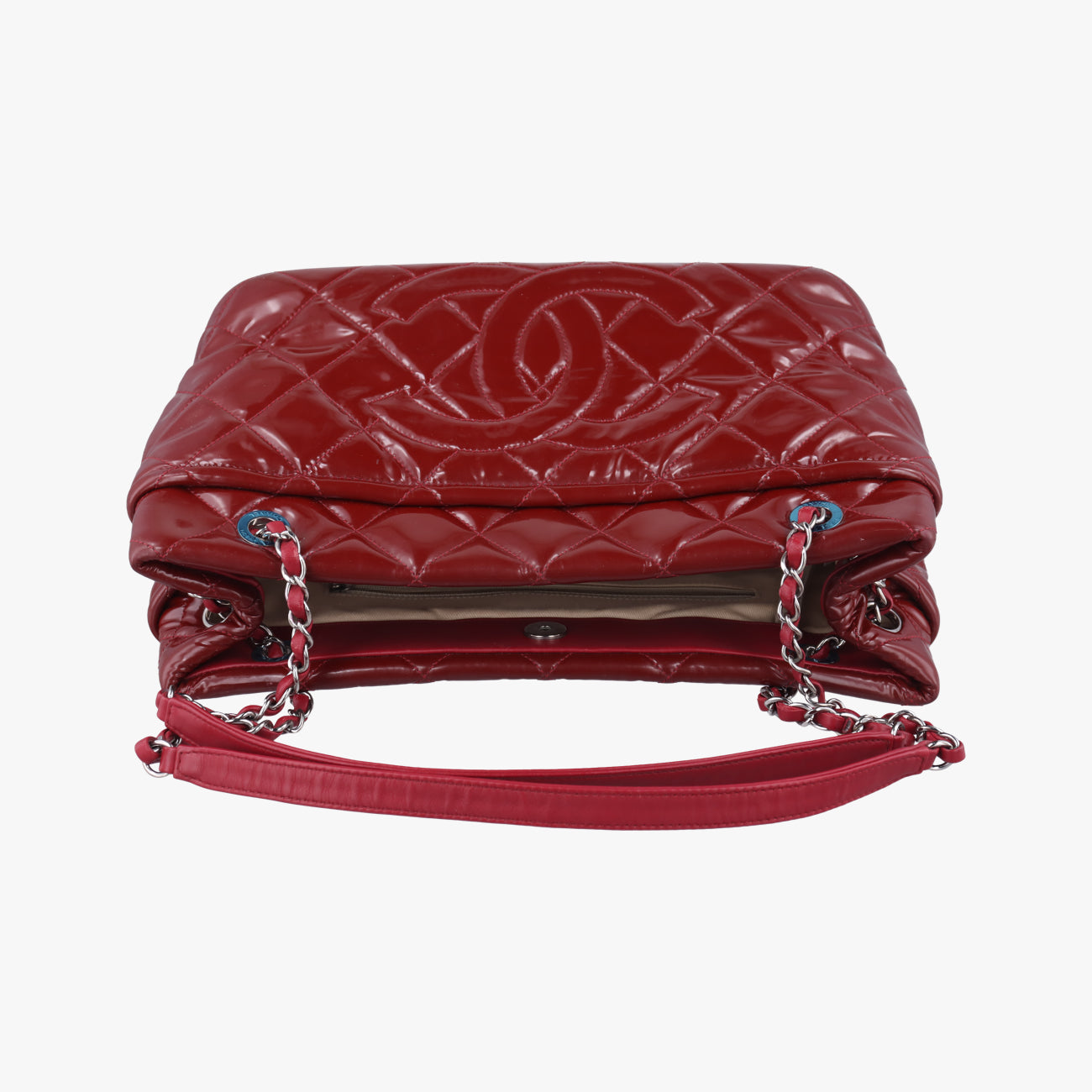 Timeless CC ShoppingRedPatentA6729017108113タイムレス ココマーク ショッピングレッドパテントA6729017108113