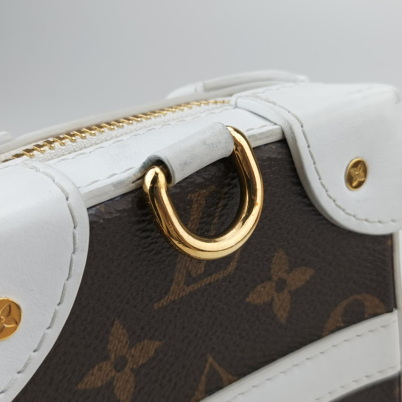 Soft Trunk Phone BoxBrown x WhiteMonogram Reverse CanvasM80102TJ4240 ICチップソフトトランク フォーンボックスモノグラム/ブラウン系× ホワイトモノグラムリバースキャンバスM80102TJ4240 ICチップ