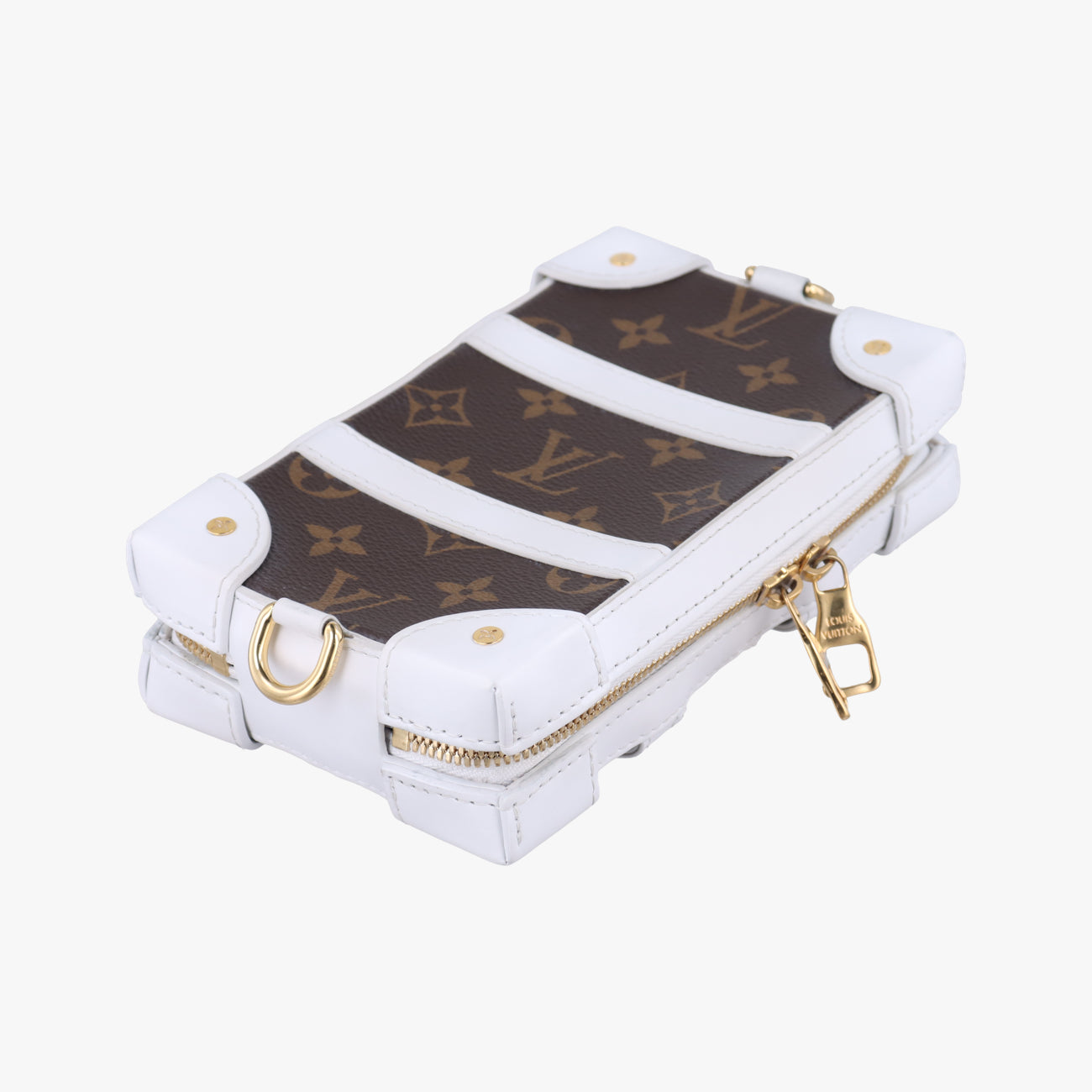 Soft Trunk Phone BoxBrown x WhiteMonogram Reverse CanvasM80102TJ4240 ICチップソフトトランク フォーンボックスモノグラム/ブラウン系× ホワイトモノグラムリバースキャンバスM80102TJ4240 ICチップ