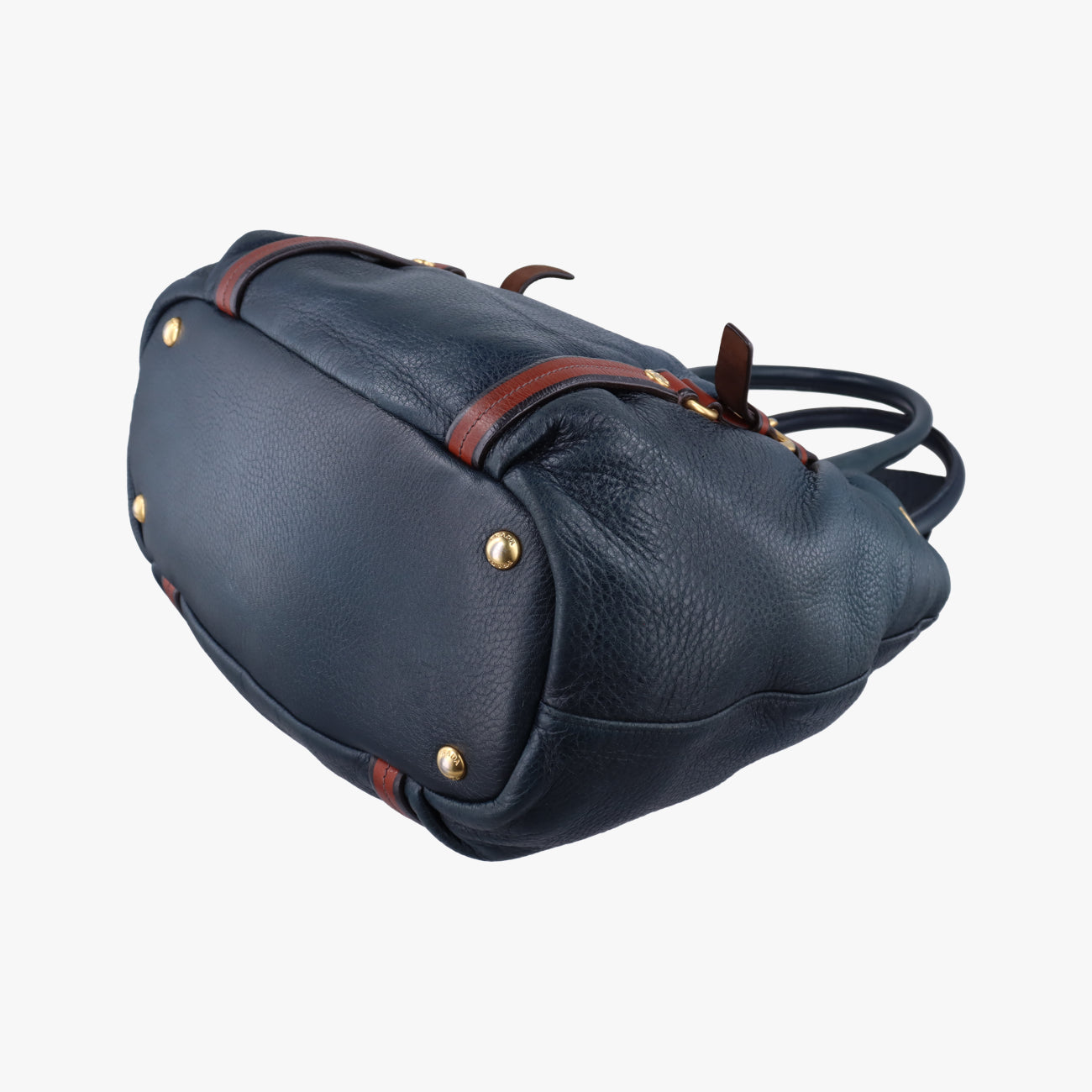 Square buckleNavy×BrownLeatherBN1773129スクエアバックルネイビー×ブラウンレザーBN1773129