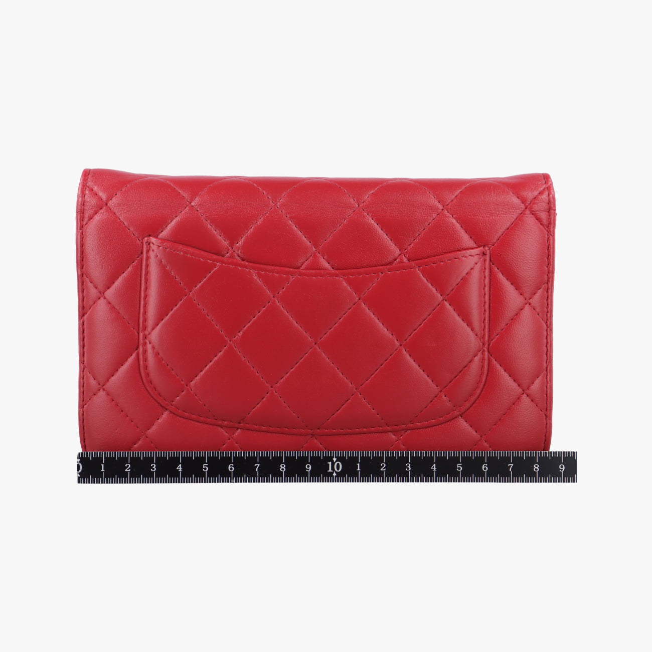 Matelasse coco markRedlambskinA3381420067656マトラッセ ココマークレッドラムスキンA3381420067656