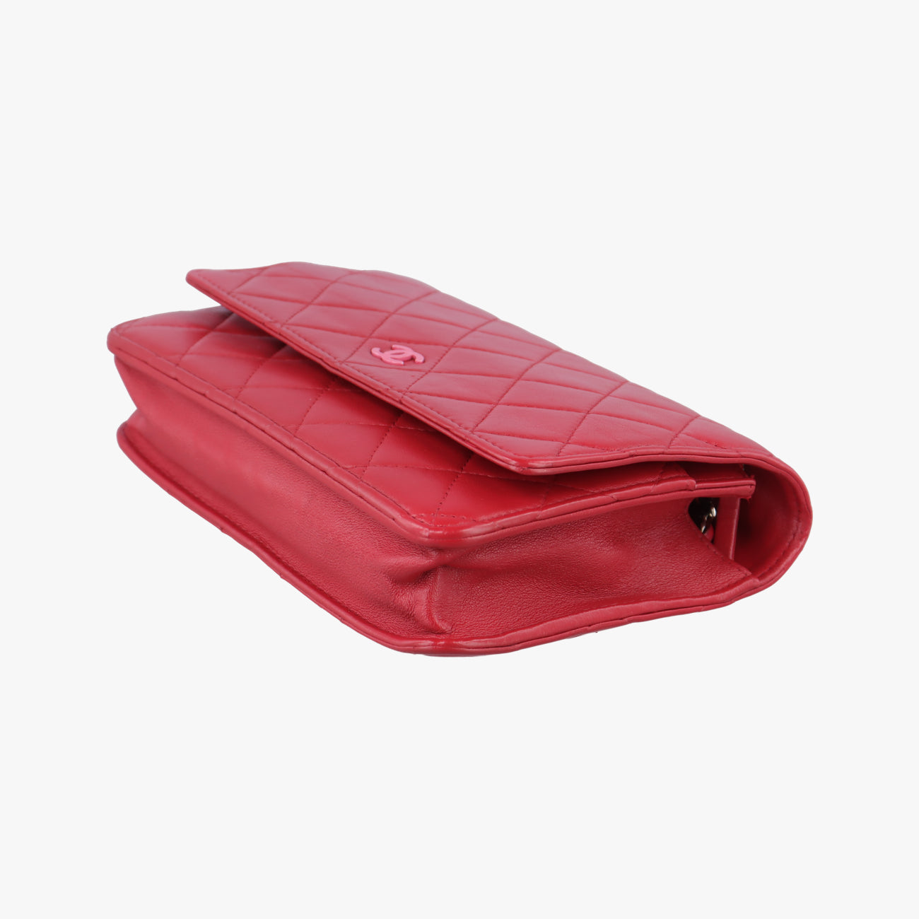 Matelasse coco markRedlambskinA3381420067656マトラッセ ココマークレッドラムスキンA3381420067656