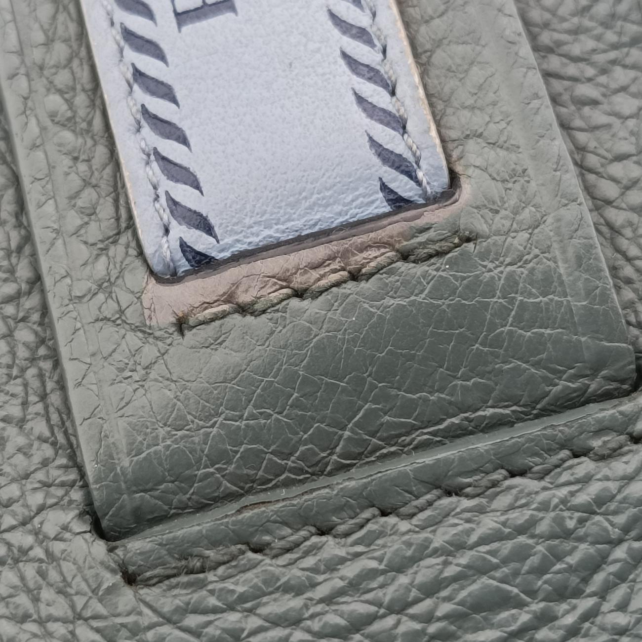 EtiquetteGrayish GreenLeather1BD082180/Hエティケットグレイッシュグリーンレザー1BD082180/H