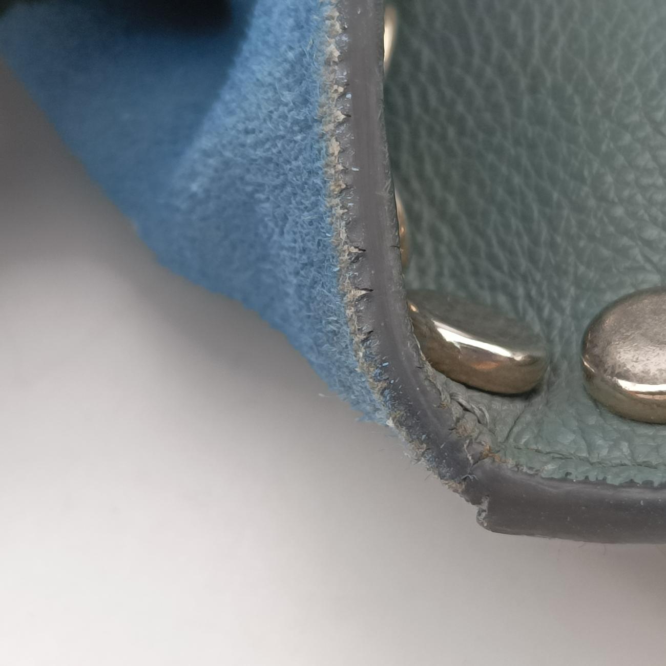 EtiquetteGrayish GreenLeather1BD082180/Hエティケットグレイッシュグリーンレザー1BD082180/H