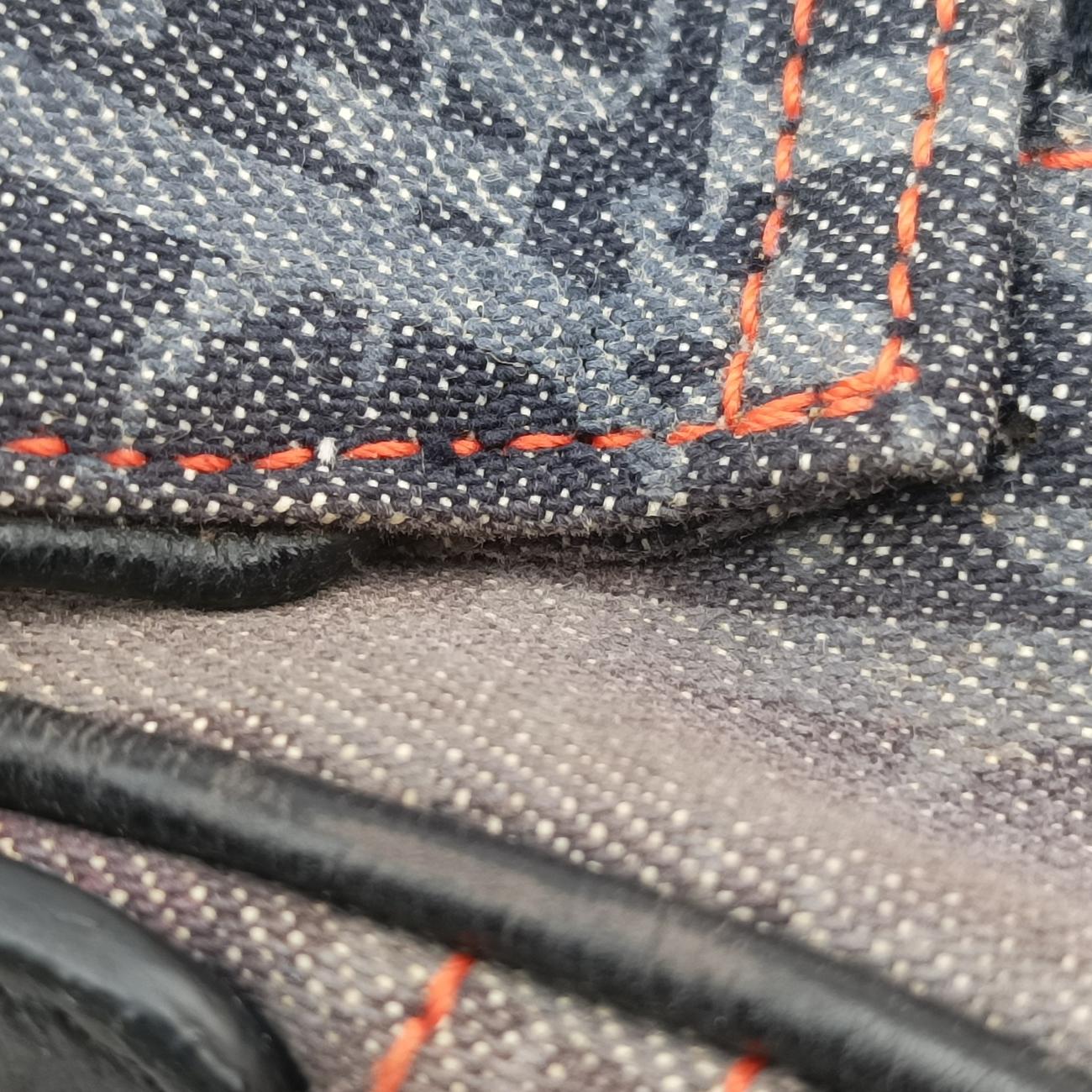 Vintage 2005 Flight Line Trotter Monogram LogoGrey×Orangejacquard08-RU-1005ヴィンテージ 2005 フライトライン トロッター モノグラム ロゴグレー×オレンジジャガード08-RU-1005