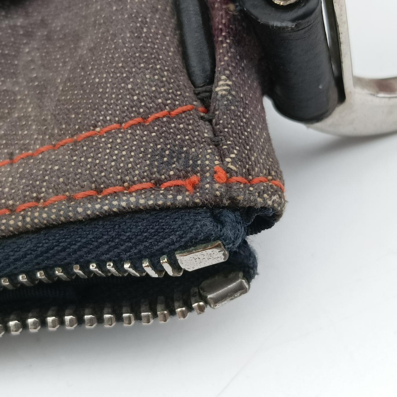 Vintage 2005 Flight Line Trotter Monogram LogoGrey×Orangejacquard08-RU-1005ヴィンテージ 2005 フライトライン トロッター モノグラム ロゴグレー×オレンジジャガード08-RU-1005