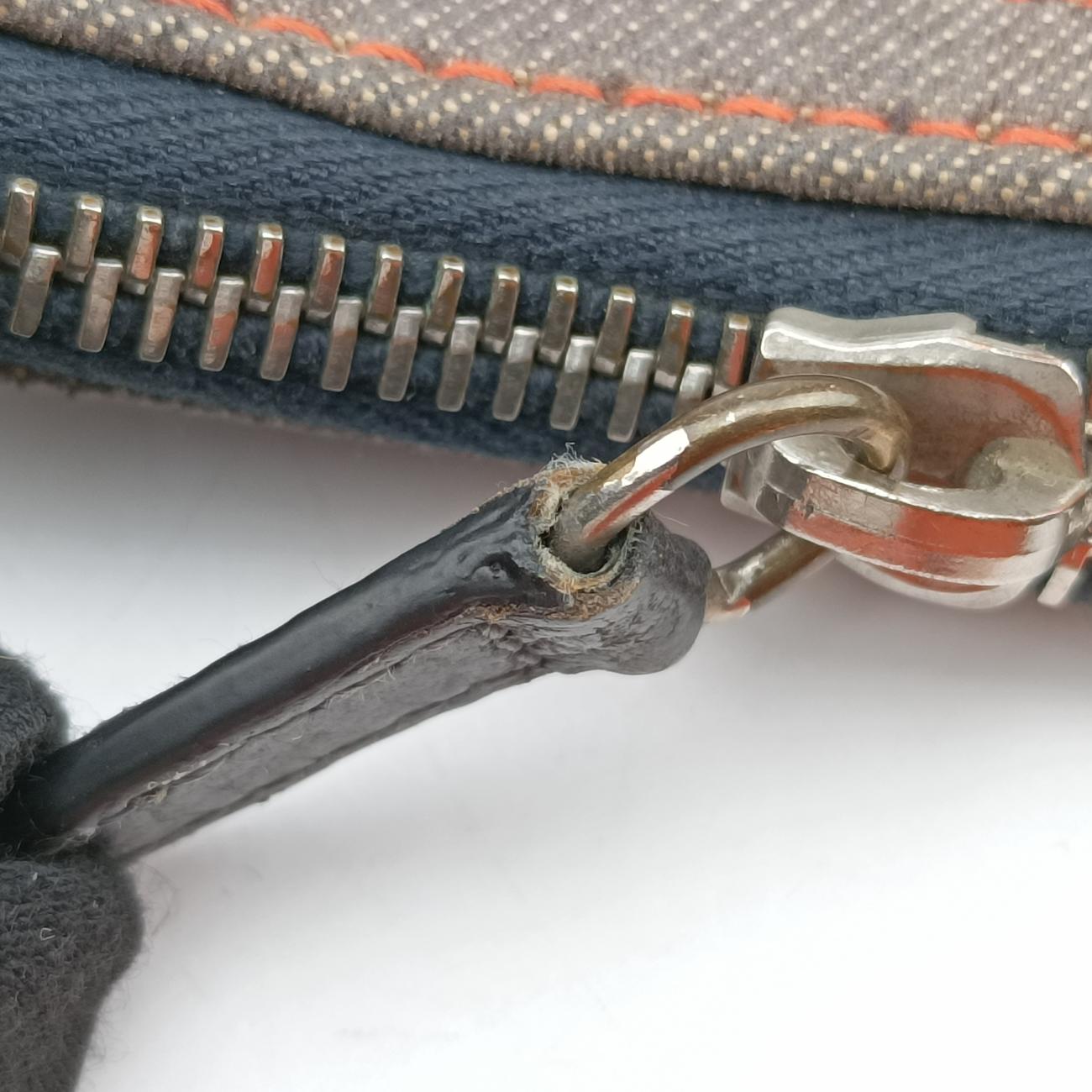 Vintage 2005 Flight Line Trotter Monogram LogoGrey×Orangejacquard08-RU-1005ヴィンテージ 2005 フライトライン トロッター モノグラム ロゴグレー×オレンジジャガード08-RU-1005