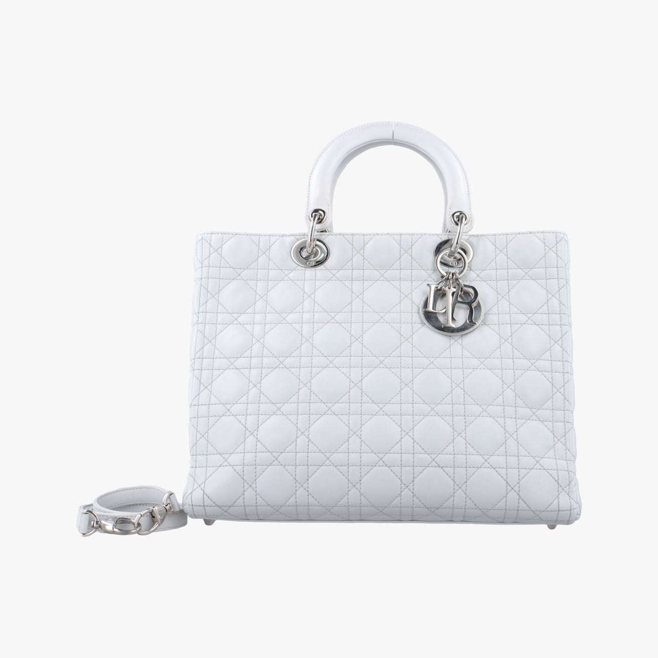 Lady DiorWhitepatent16-BO-1101レディ ディオールホワイトパテント16-BO-1101