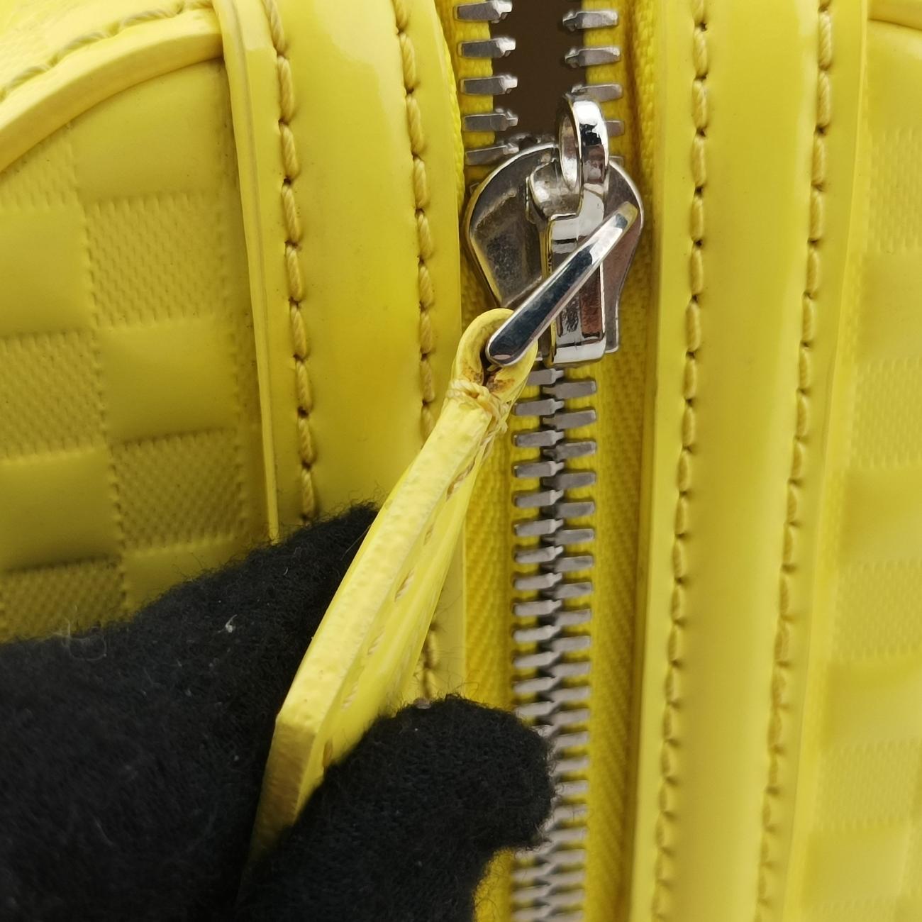 SPEEDY CUBE PMJAUNEDamier FacetsM48902FL0188スピーディキューブPMジョーヌダミエファセットM48902FL0188