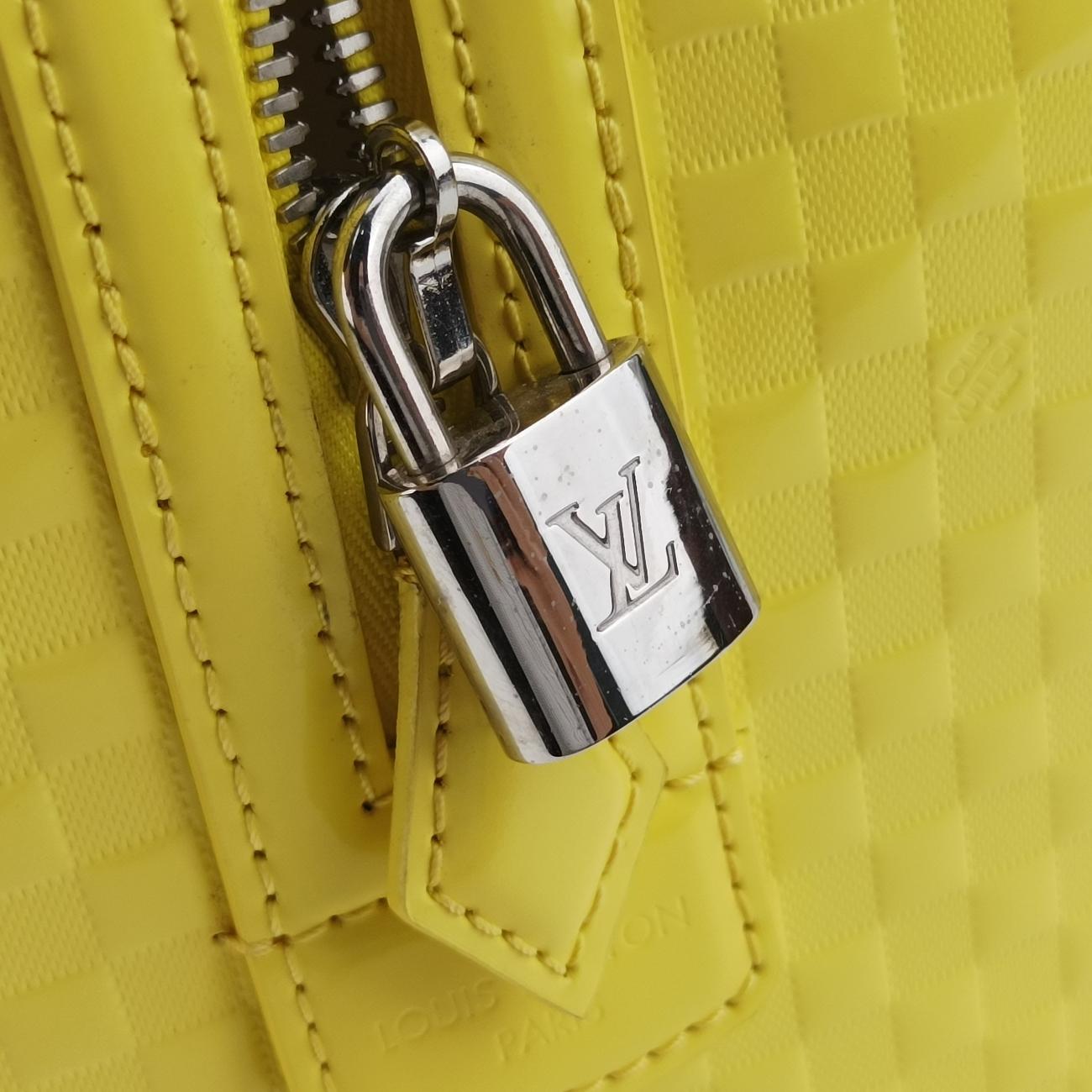 SPEEDY CUBE PMJAUNEDamier FacetsM48902FL0188スピーディキューブPMジョーヌダミエファセットM48902FL0188