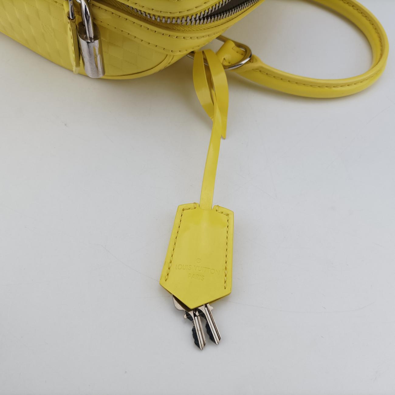 SPEEDY CUBE PMJAUNEDamier FacetsM48902FL0188スピーディキューブPMジョーヌダミエファセットM48902FL0188