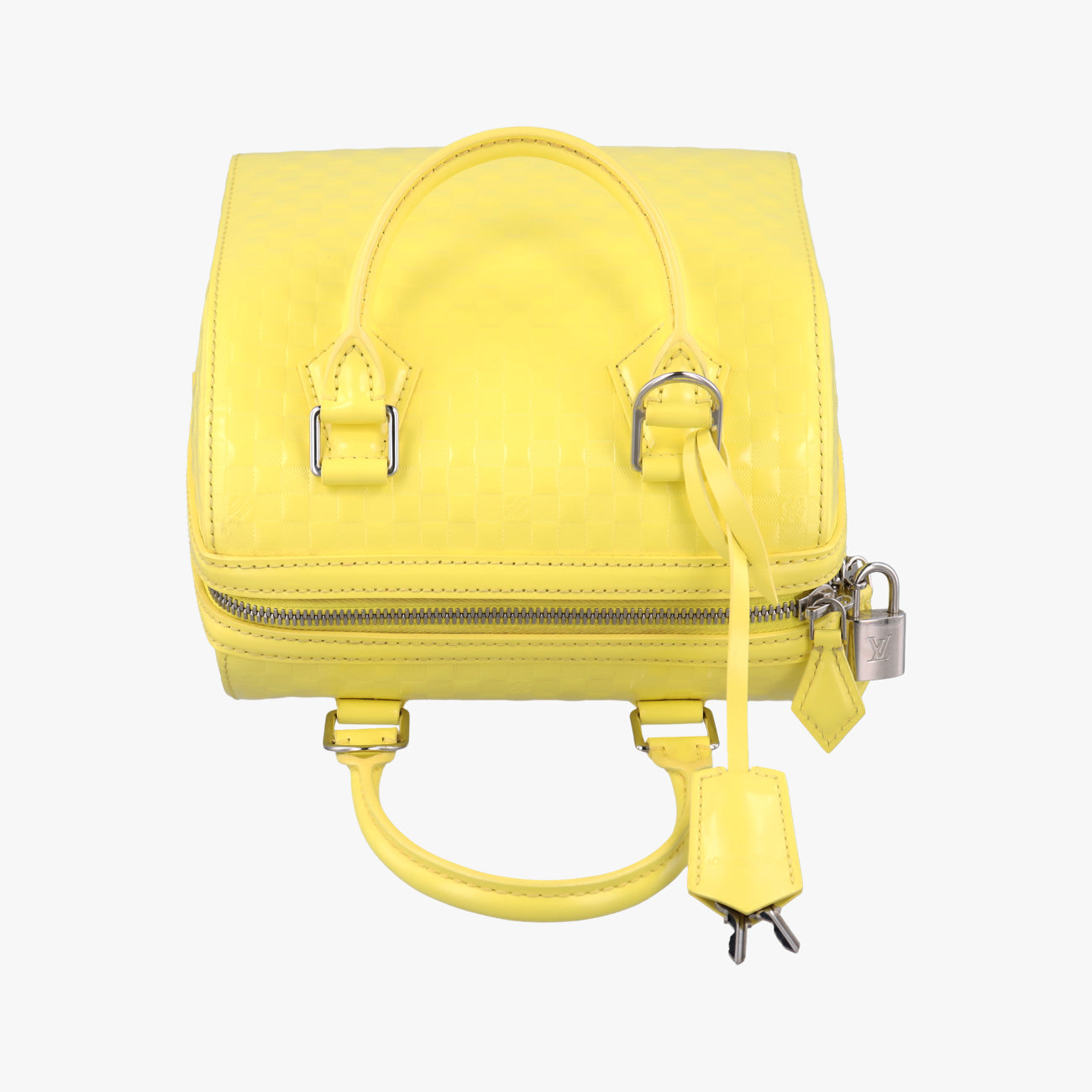 SPEEDY CUBE PMJAUNEDamier FacetsM48902FL0188スピーディキューブPMジョーヌダミエファセットM48902FL0188