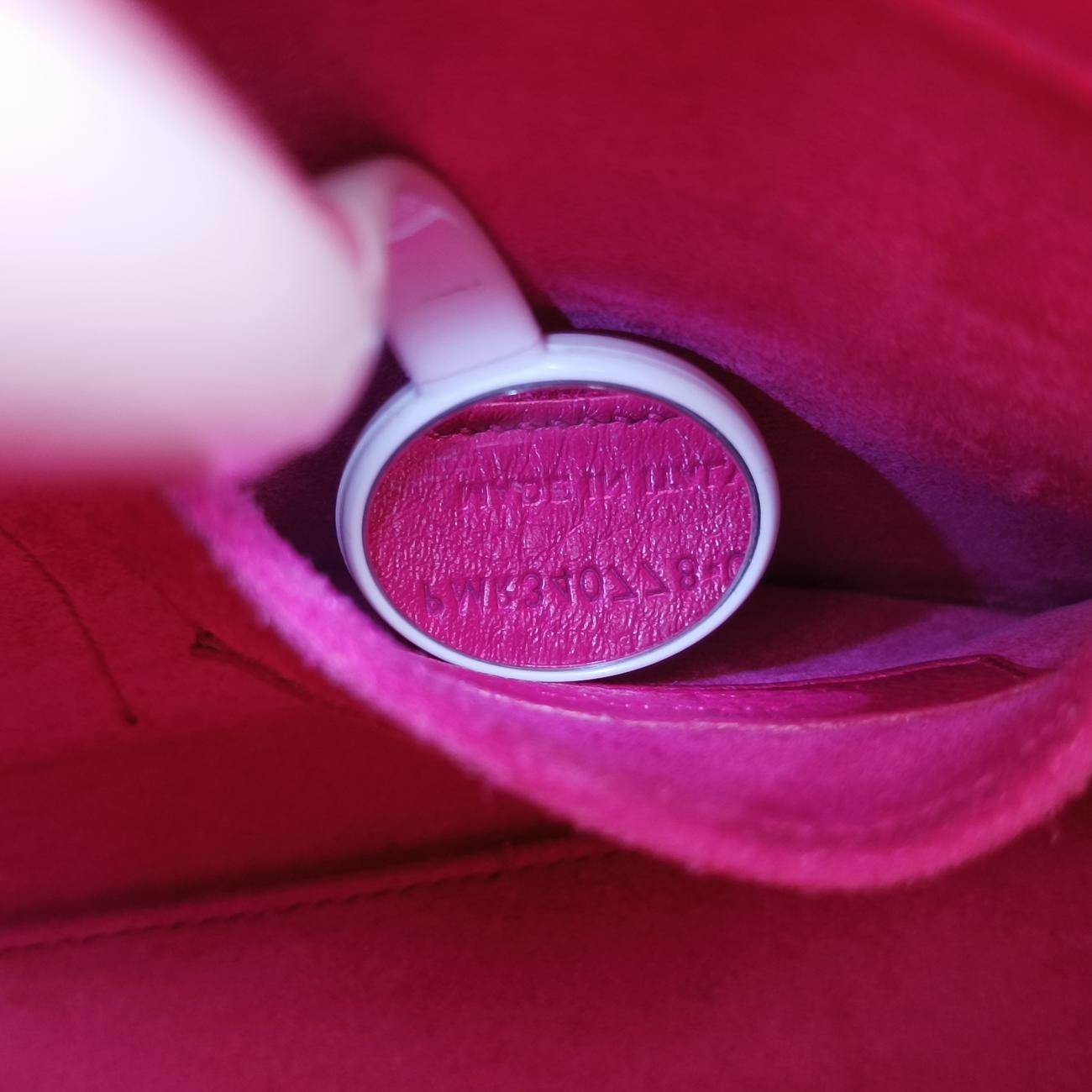 SAC DE JOURRoseLeather340778PMR340778.0714サックドジュールナノローズ レッドレザー340778PMR340778.0714