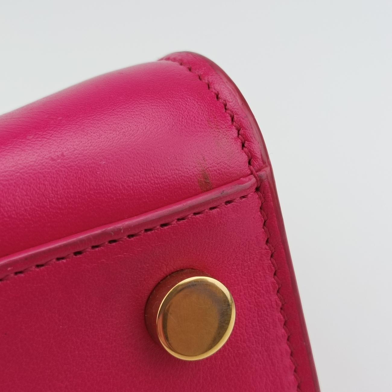 SAC DE JOURRoseLeather340778PMR340778.0714サックドジュールナノローズ レッドレザー340778PMR340778.0714