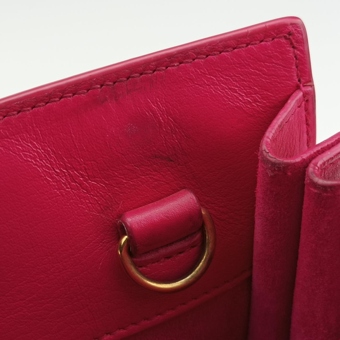 SAC DE JOURRoseLeather340778PMR340778.0714サックドジュールナノローズ レッドレザー340778PMR340778.0714