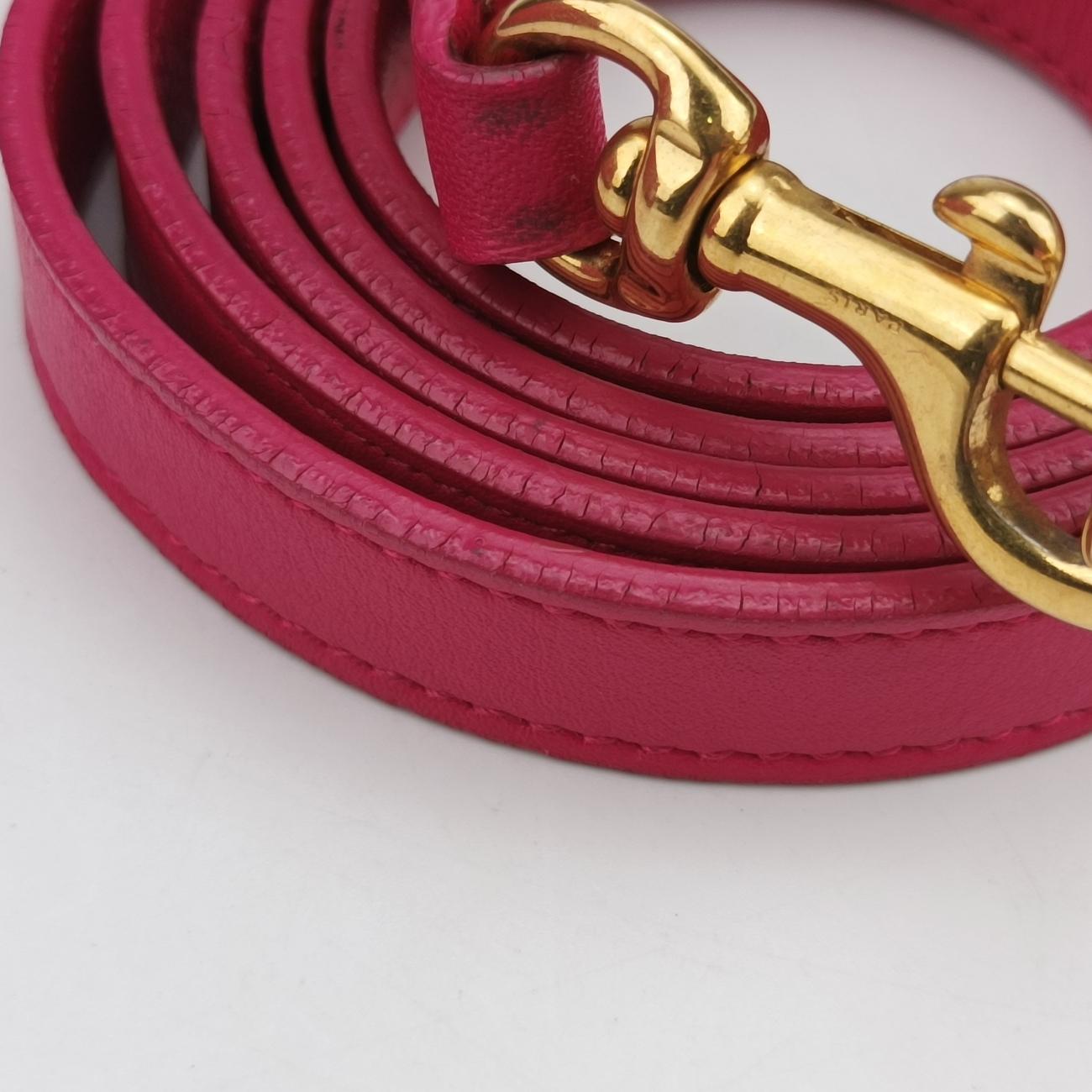 SAC DE JOURRoseLeather340778PMR340778.0714サックドジュールナノローズ レッドレザー340778PMR340778.0714