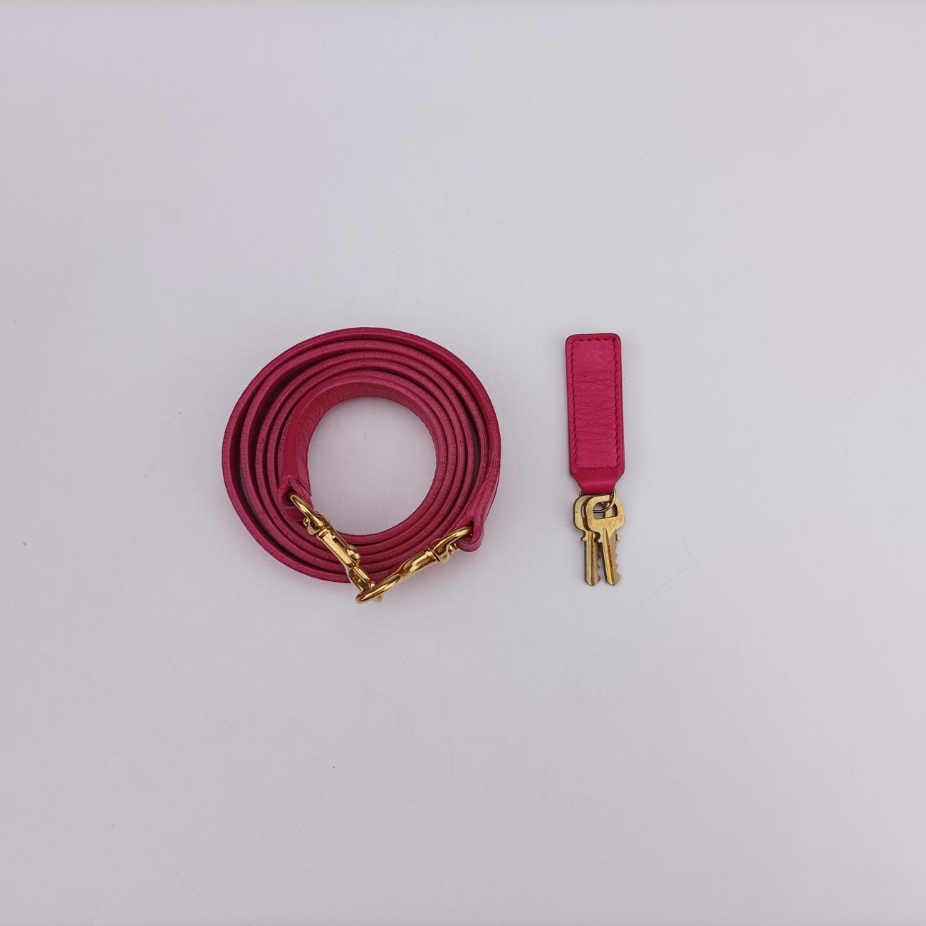 SAC DE JOURRoseLeather340778PMR340778.0714サックドジュールナノローズ レッドレザー340778PMR340778.0714