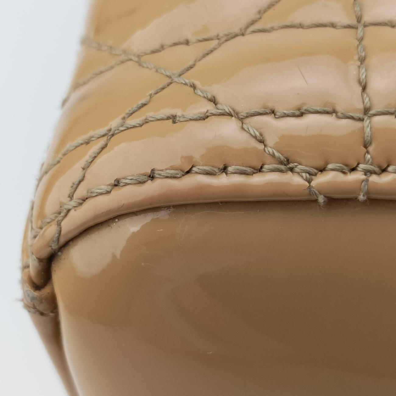 Lady DiorbeigePatent14B-MA-0112レディディオールベージュパテント14B-MA-0112