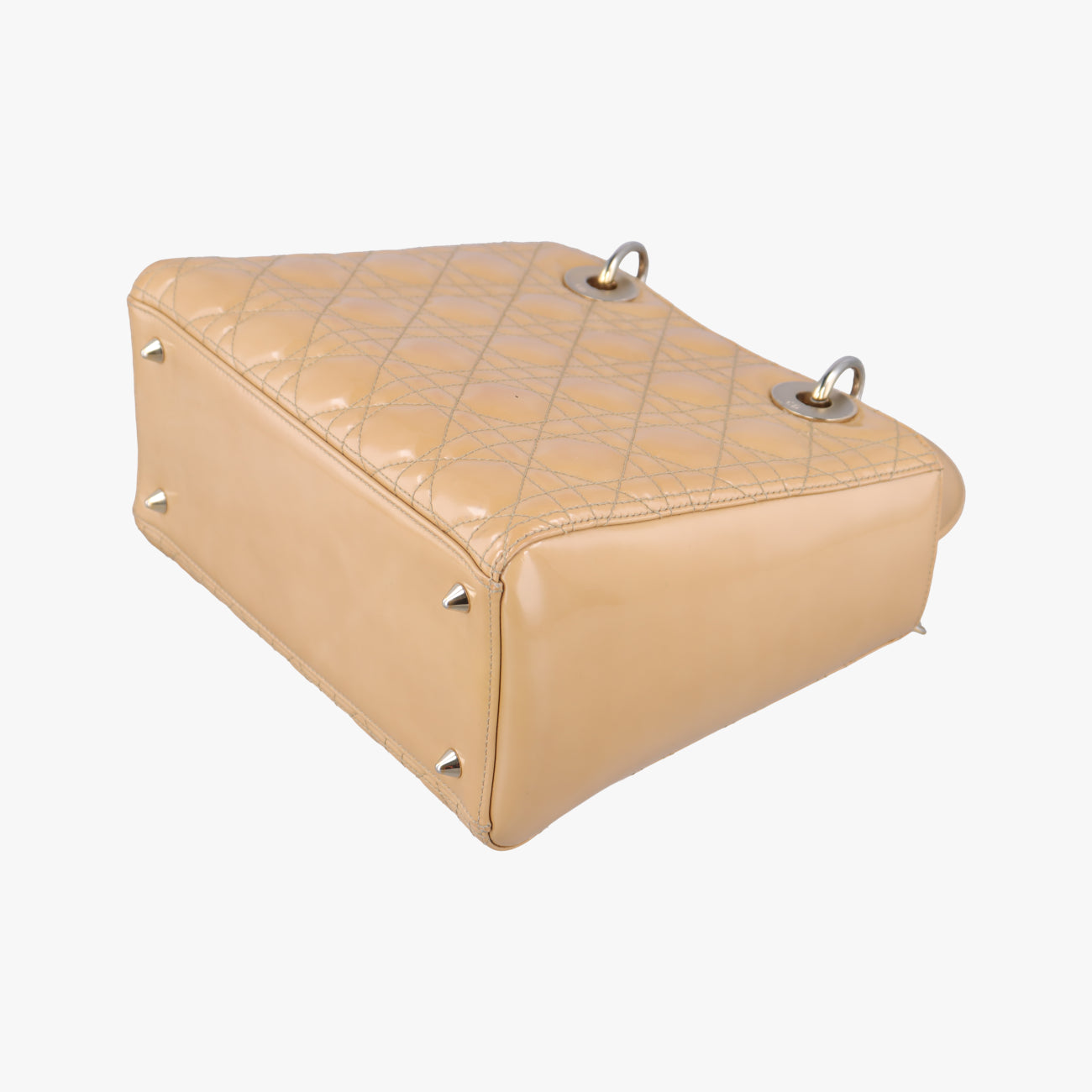 Lady DiorbeigePatent14B-MA-0112レディディオールベージュパテント14B-MA-0112