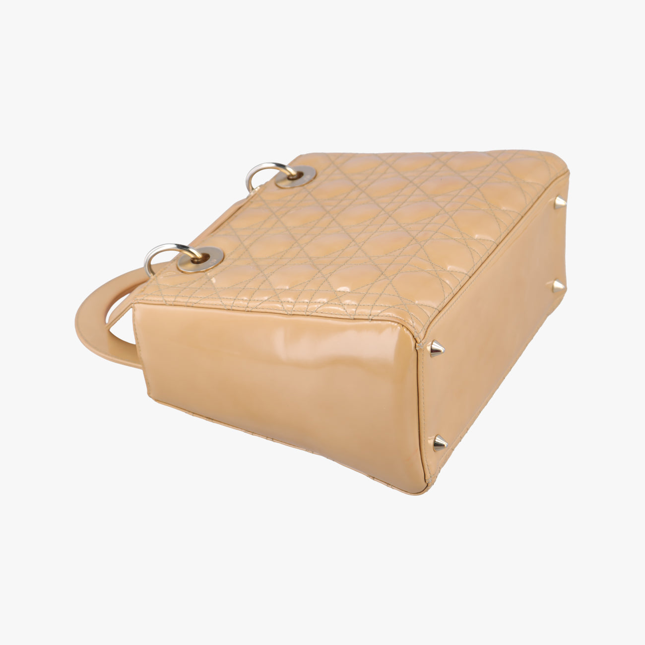 Lady DiorbeigePatent14B-MA-0112レディディオールベージュパテント14B-MA-0112