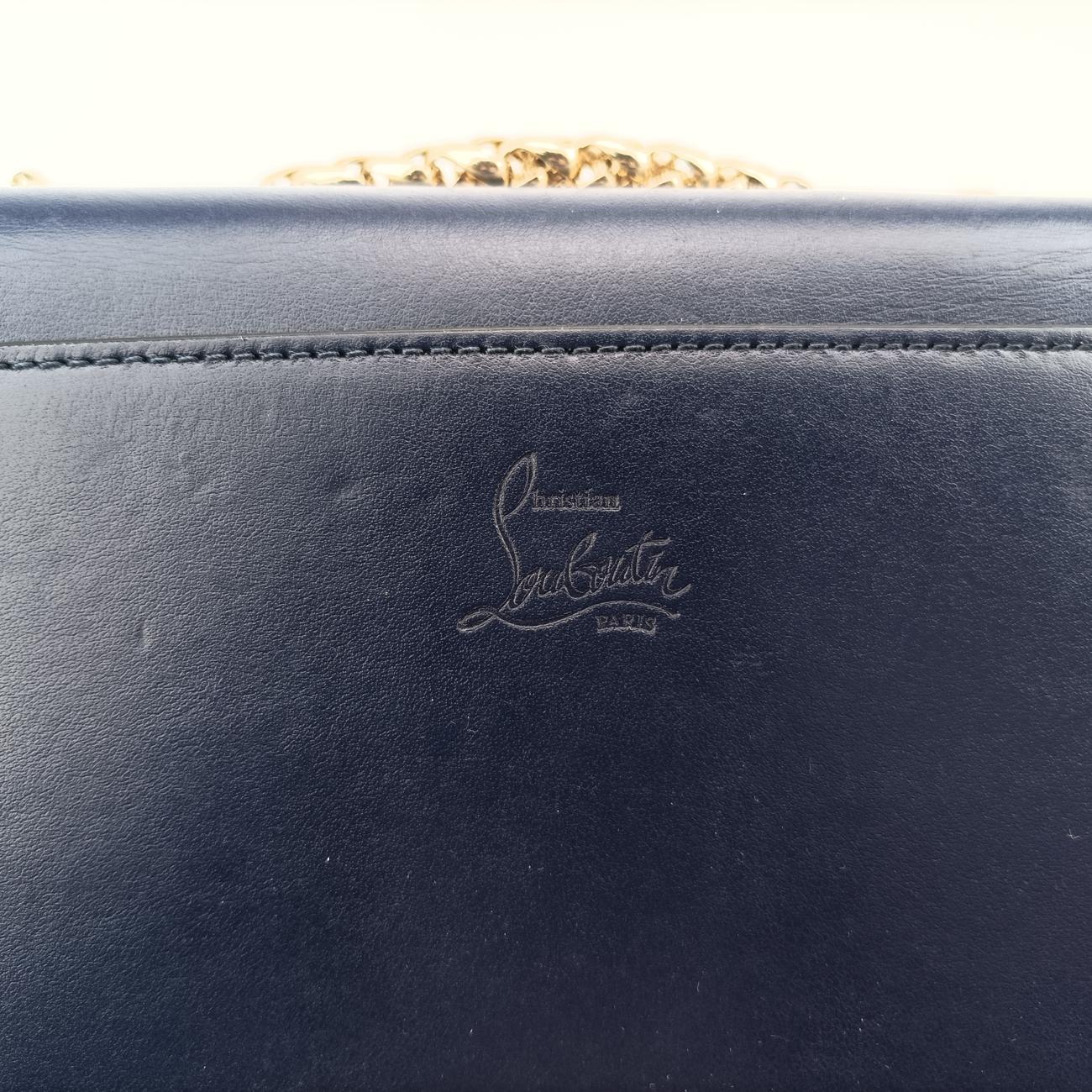 Night Tudor Spikes Small Sweet CharityNavyLeatherナイトチューダースパイクススモールスイートチャリティネイビーレザー