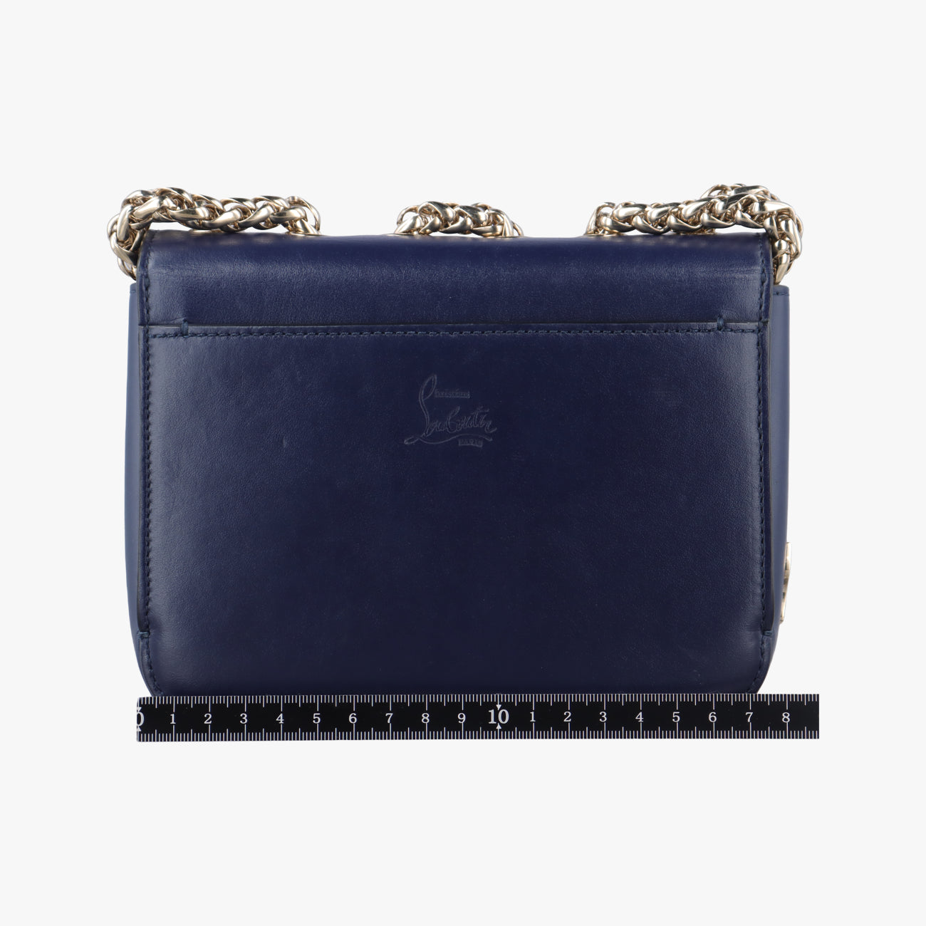 Night Tudor Spikes Small Sweet CharityNavyLeatherナイトチューダースパイクススモールスイートチャリティネイビーレザー