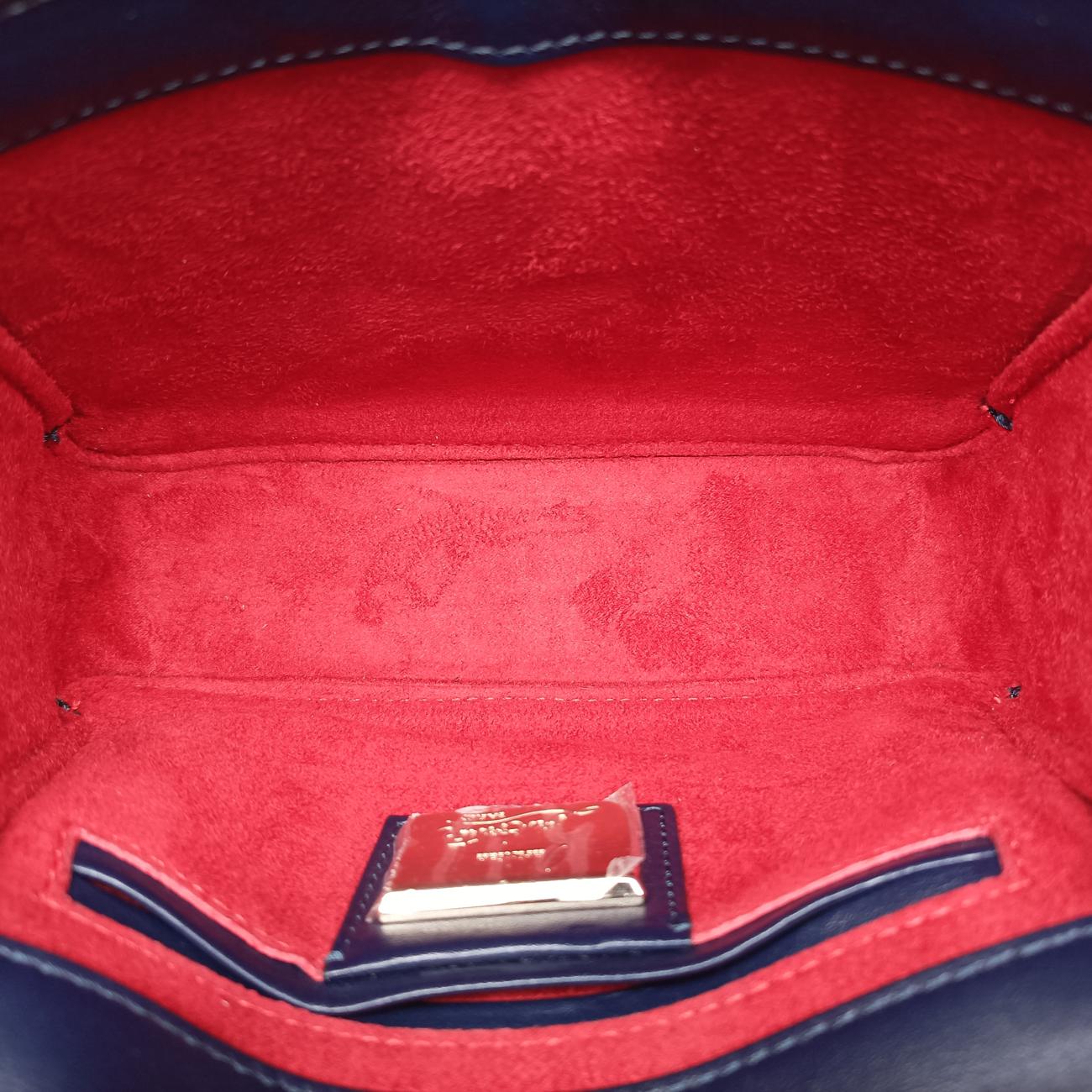 Night Tudor Spikes Small Sweet CharityNavyLeatherナイトチューダースパイクススモールスイートチャリティネイビーレザー