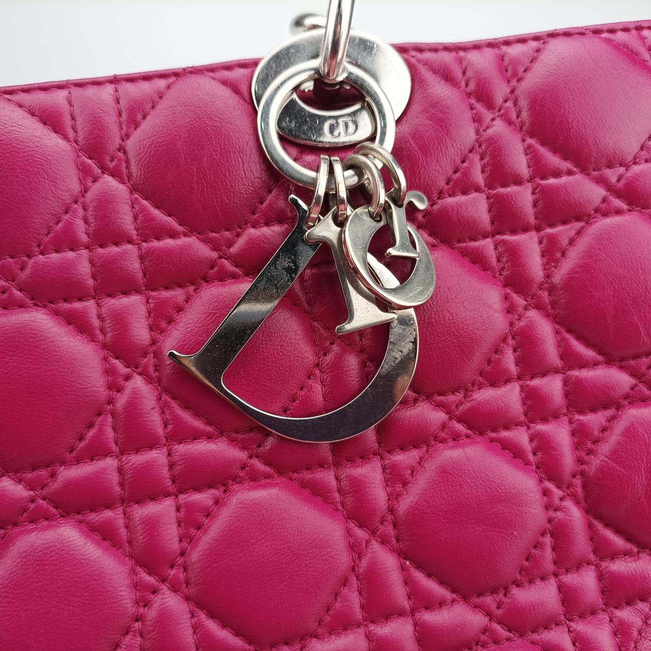 Cannage Dior Soft ShoppingRoselambskin01-BO-0144ディオールソフトローズ レッドラムスキン01-BO-0144