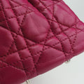 Cannage Dior Soft ShoppingRoselambskin01-BO-0144ディオールソフトローズ レッドラムスキン01-BO-0144