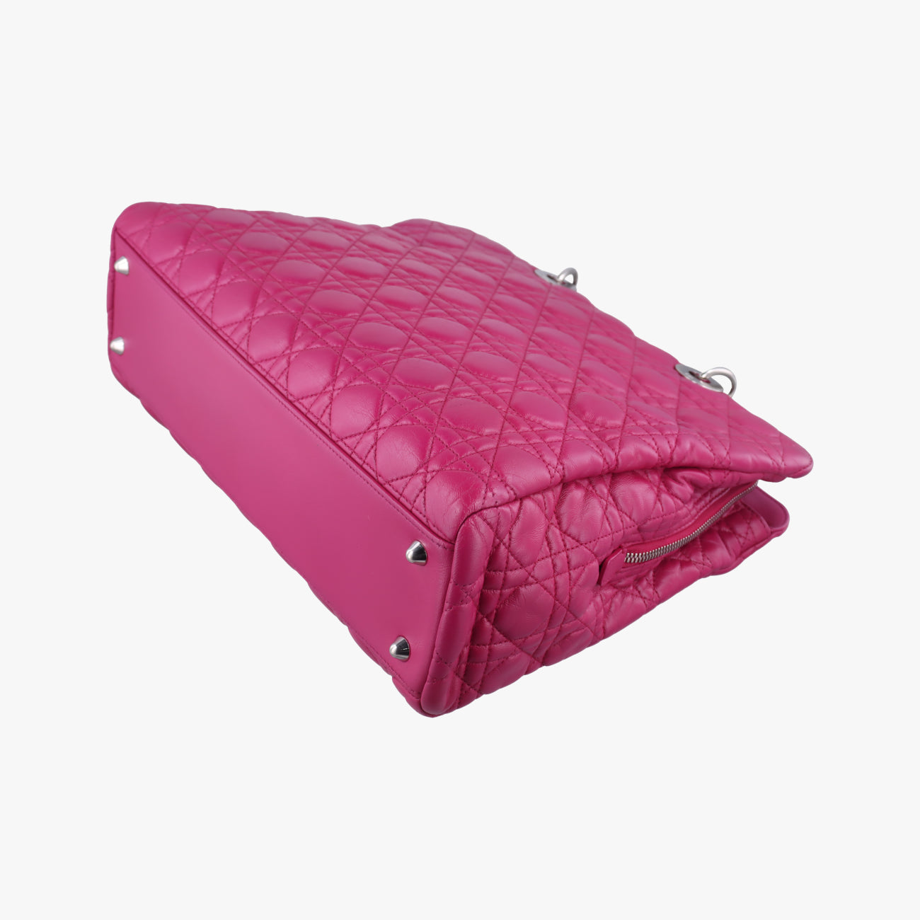 Cannage Dior Soft ShoppingRoselambskin01-BO-0144ディオールソフトローズ レッドラムスキン01-BO-0144