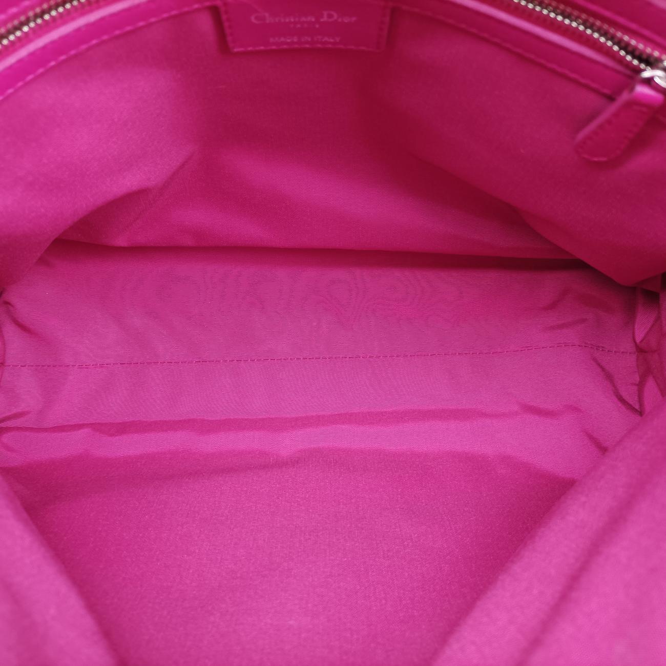 Cannage Dior Soft ShoppingRoselambskin01-BO-0144ディオールソフトローズ レッドラムスキン01-BO-0144