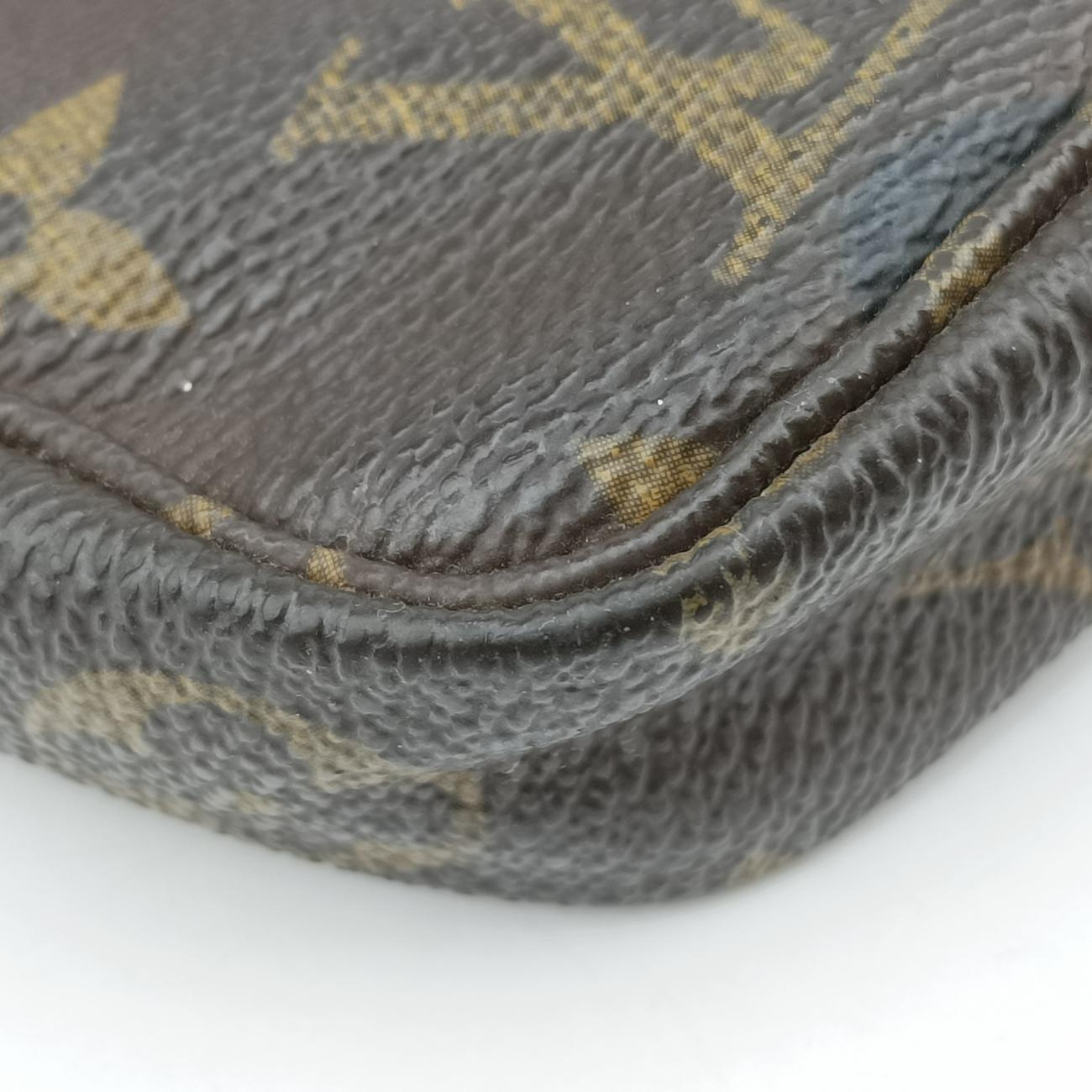 Pochette Accessoiresbrown×multicolorMonogram CanvasM48615CA5018ポシェットアクセソワールモノグラム/ブラウン系×マルチカラーモノグラムキャンバスM48615CA5018