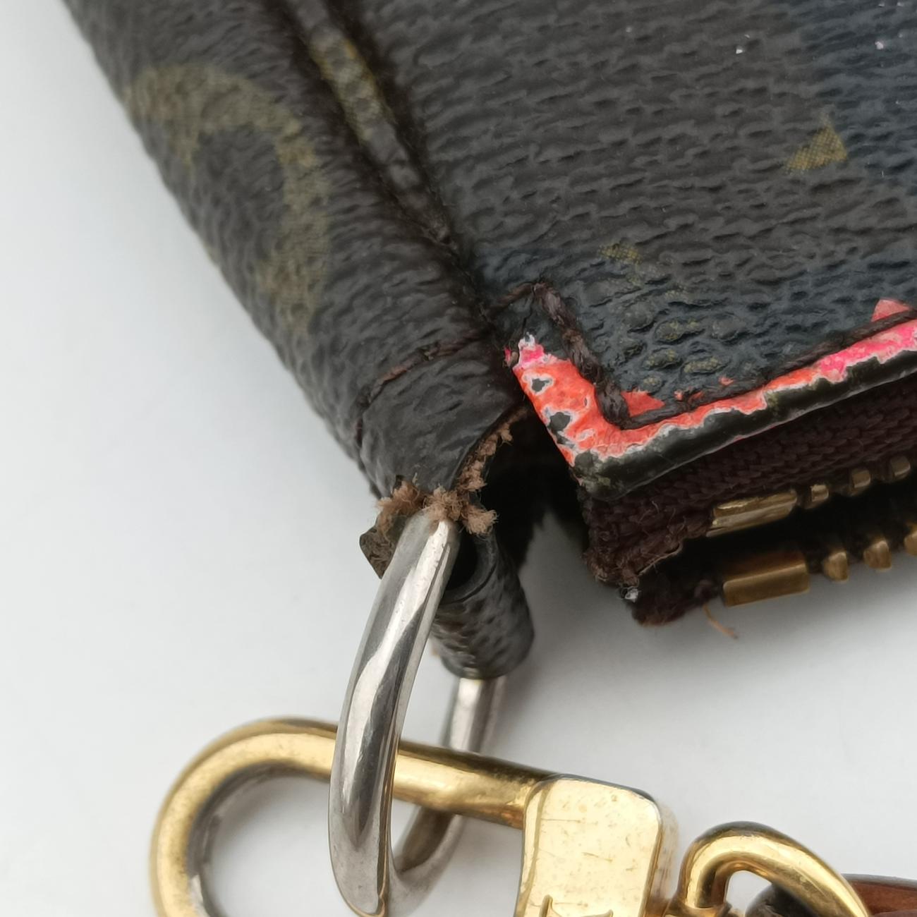 Pochette Accessoiresbrown×multicolorMonogram CanvasM48615CA5018ポシェットアクセソワールモノグラム/ブラウン系×マルチカラーモノグラムキャンバスM48615CA5018