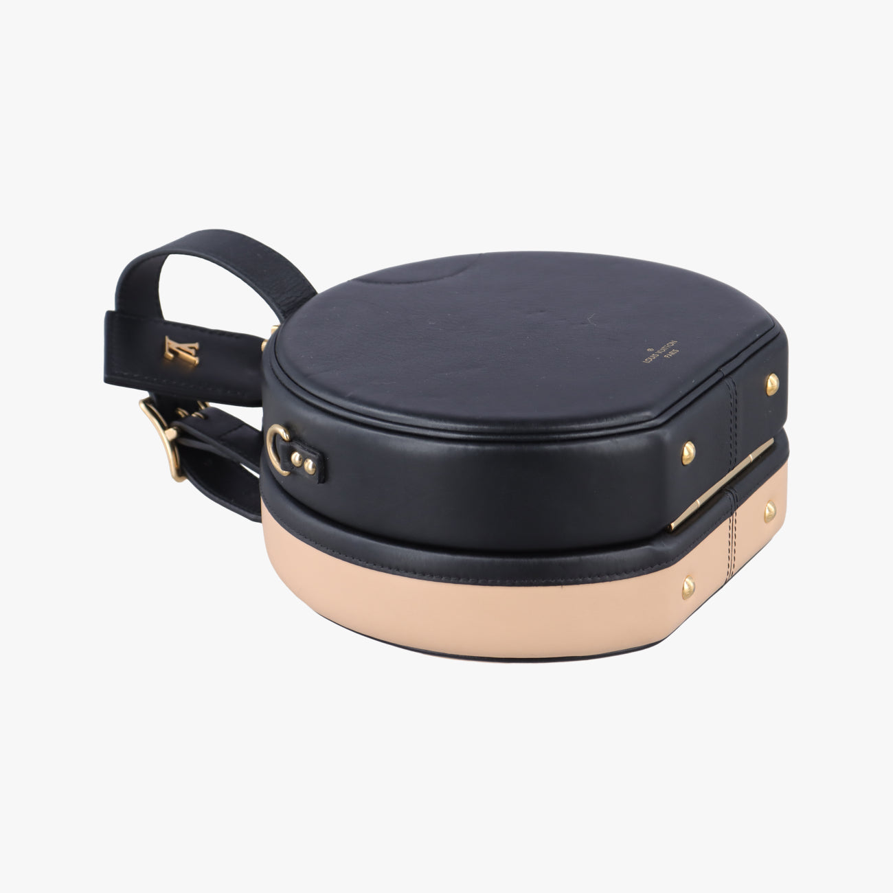 Petite Boite ChapeauBEIGE×BLACKLeatherM53138PL0318 ICチッププティット ボワット シャポーベージュ×ブラックレザーM53138PL0318 ICチップ