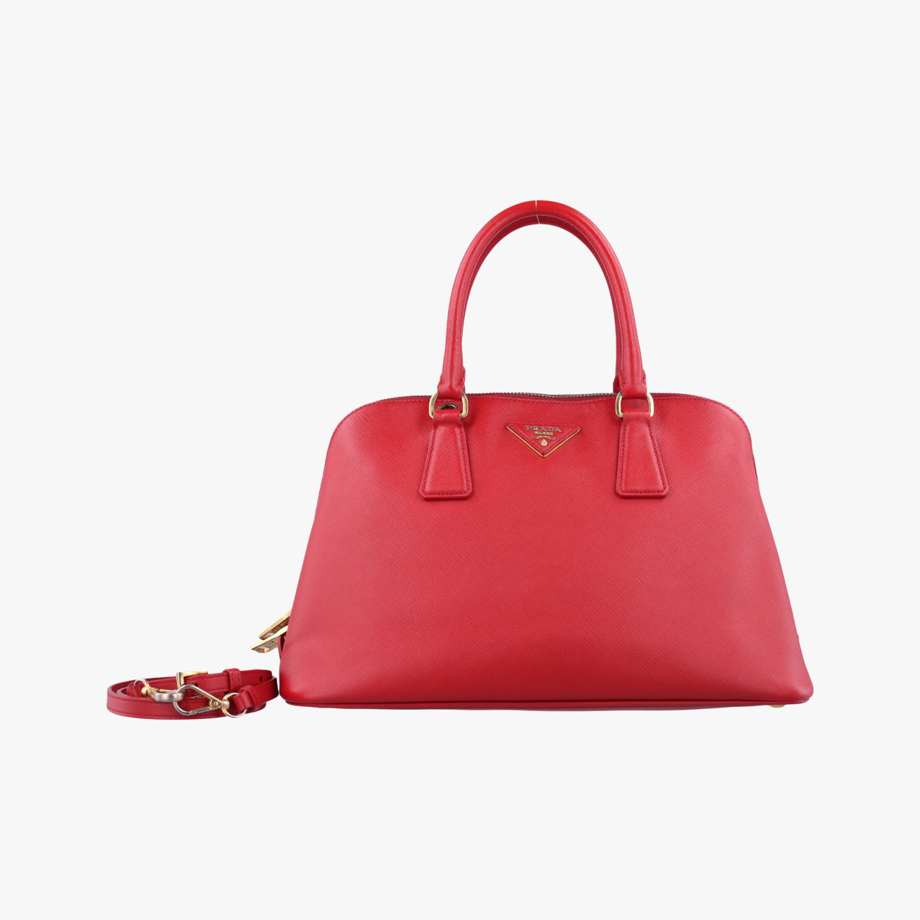 Promenade Red Saffiano Leather BL0837 208 7/Iプロムナード レッド サフィアーノレザー BL0837 208 7/I