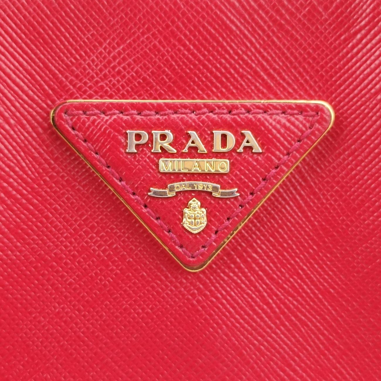 Promenade Red Saffiano Leather BL0837 208 7/Iプロムナード レッド サフィアーノレザー BL0837 208 7/I