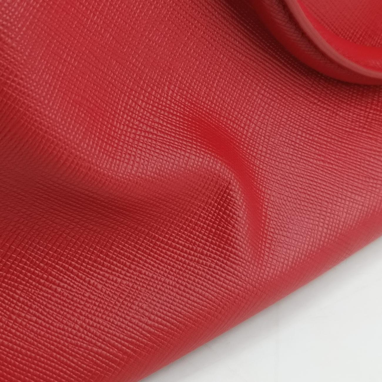 Promenade Red Saffiano Leather BL0837 208 7/Iプロムナード レッド サフィアーノレザー BL0837 208 7/I