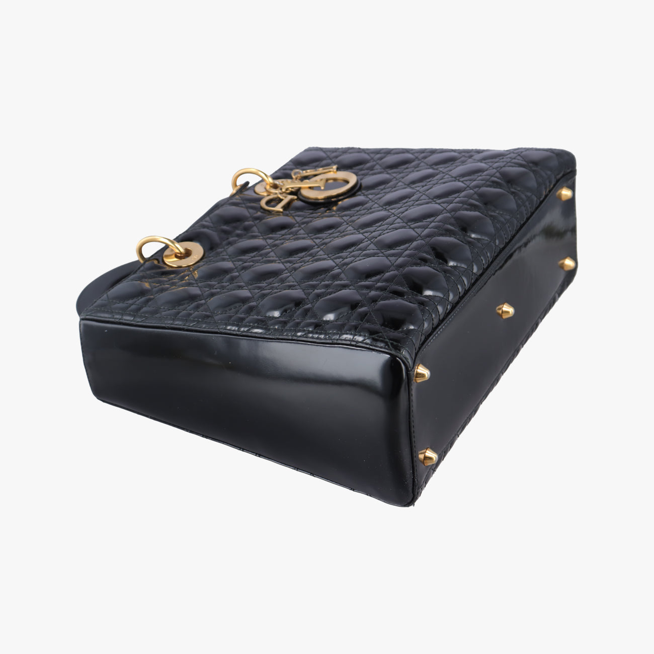 Lady DiorBlackPatent08-MA-1029レディディオールブラックパテント08-MA-1029