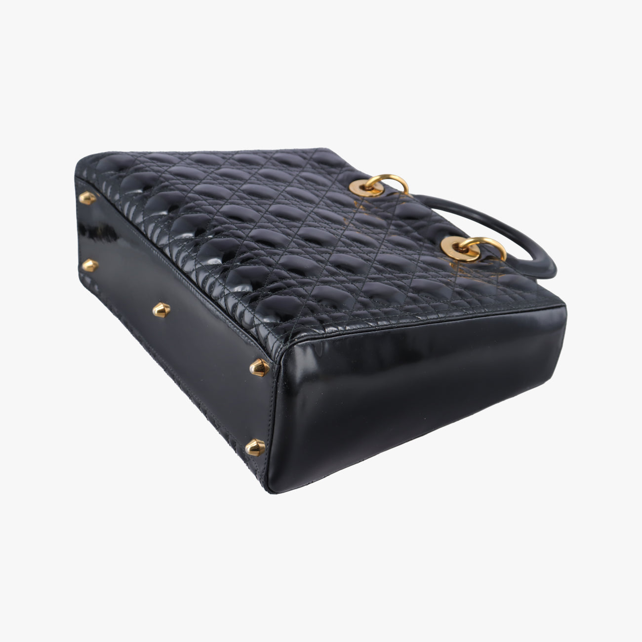 Lady DiorBlackPatent08-MA-1029レディディオールブラックパテント08-MA-1029