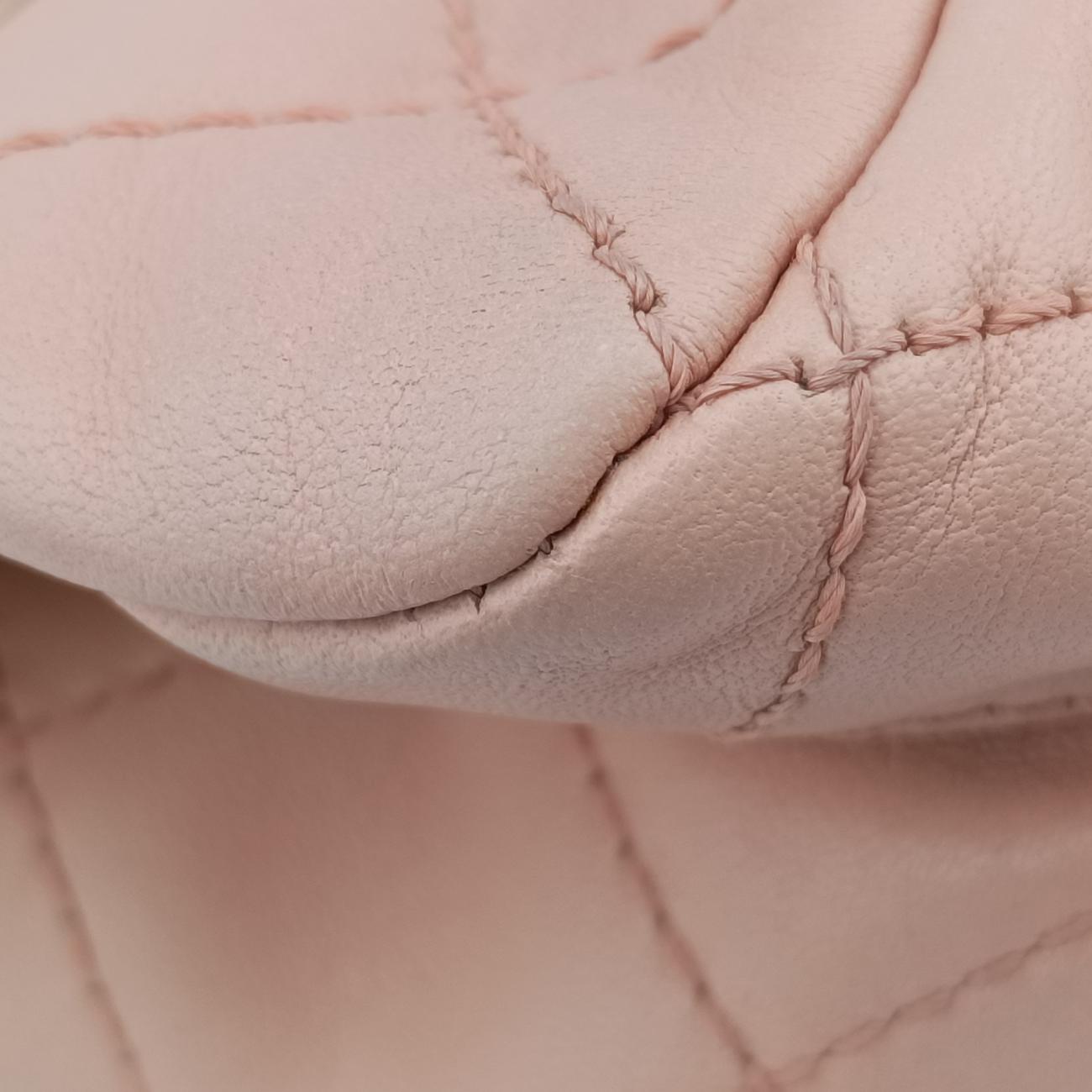 2.55 double flap MatelassePink×BeigelambskinA37590128872382.55 ダブルフラップマトラッセピンク×ベージュラムスキンA3759012887238