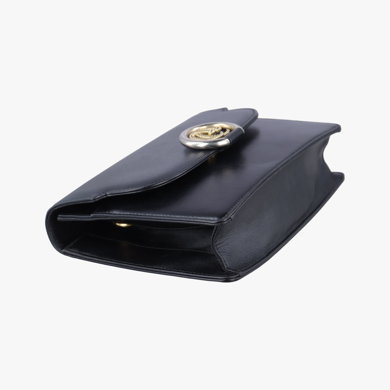 GG Ring GG MarmontBlackLeather589474B029955416GGリング GGマーモントブラックレザー589474B029955416