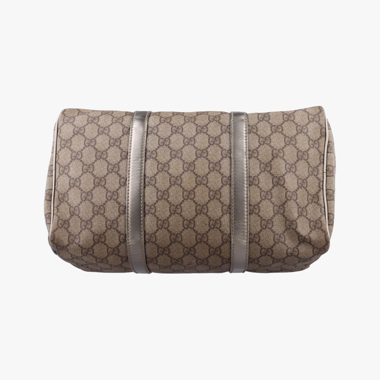 GG plus Spring Joy GG Supreme beige×silver PVC coated canvas 193603 B2181569GGプラス ジョイ GGスプリーム ベージュ×シルバー PVCコーティングキャンバス 193603 B2181569