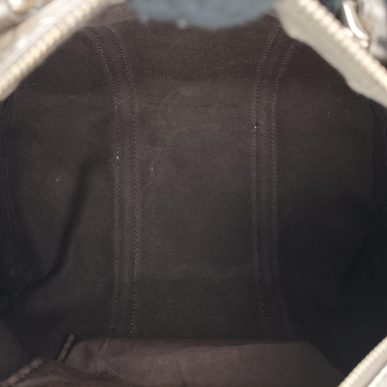 GG plus Spring Joy GG Supreme beige×silver PVC coated canvas 193603 B2181569GGプラス ジョイ GGスプリーム ベージュ×シルバー PVCコーティングキャンバス 193603 B2181569