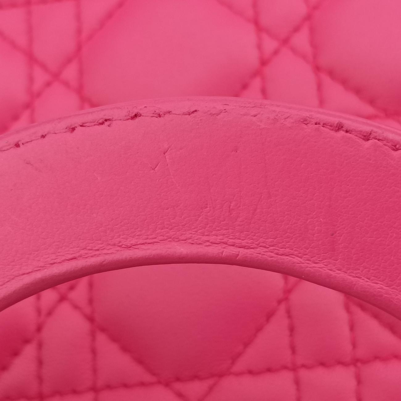 Lady DiorPinklambskin18-MA-0123レディディオールピンクラムスキン18-MA-0123