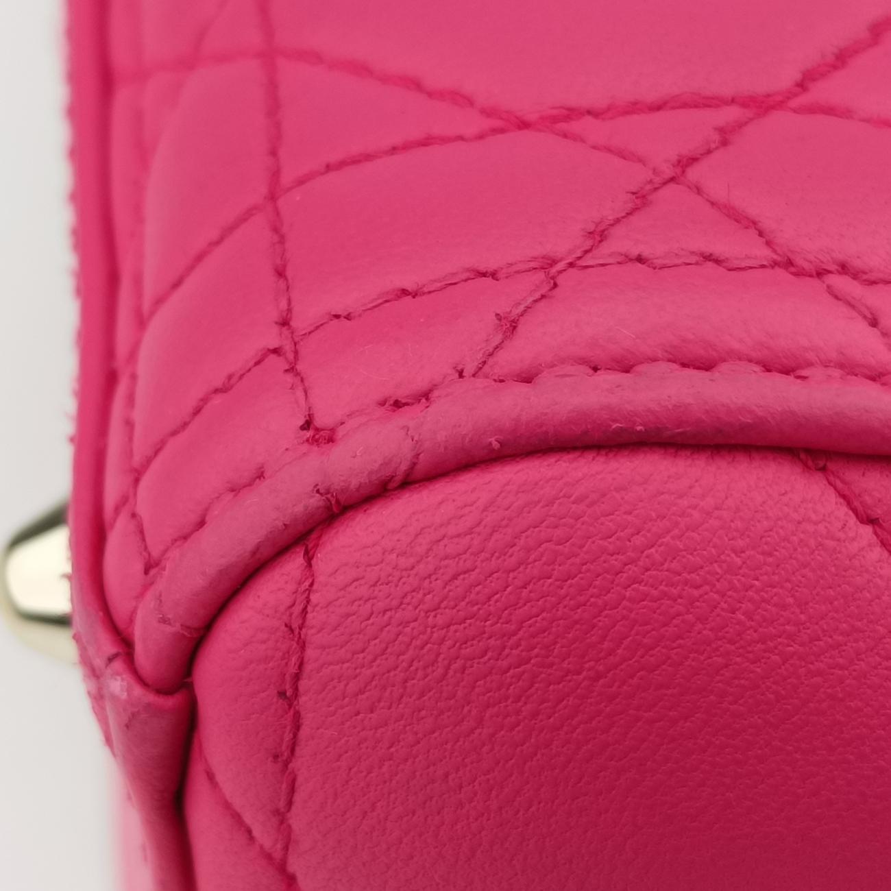 Lady DiorPinklambskin18-MA-0123レディディオールピンクラムスキン18-MA-0123