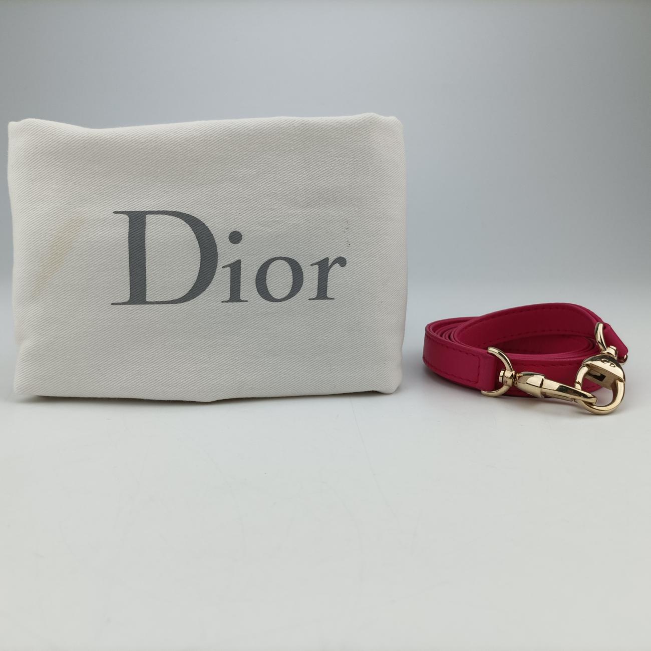 Lady DiorPinklambskin18-MA-0123レディディオールピンクラムスキン18-MA-0123